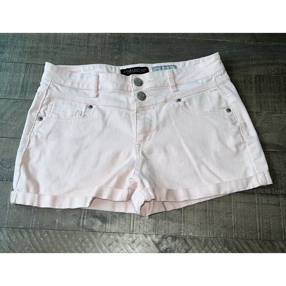 Aeropostale Light Pink Women’s Denim Shorts